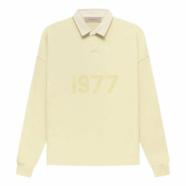 Fear of God Essentials エフオージーエッセンシャルズ メンズ スニーカー 【Fear of God Essentials FW22 Henley Rugby Polo 'Canary' FOG-FW22-338】 サイズ US_M_S