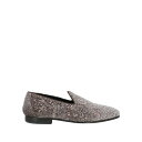 【送料無料】 ジーオーバーニー・コンティー メンズ スリッポン・ローファー シューズ Loafers Grey