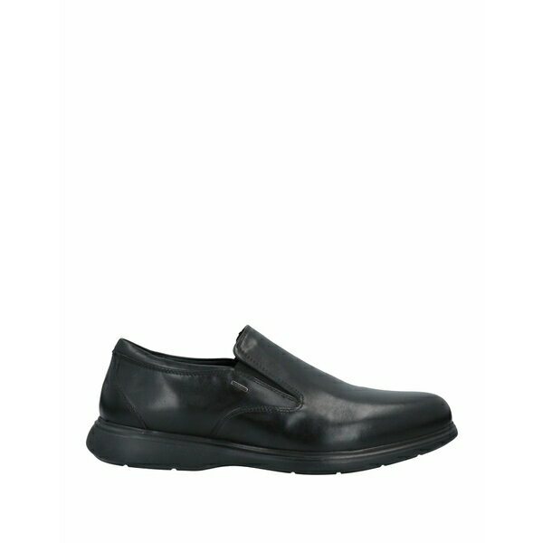 【送料無料】 ジェオックス メンズ スリッポン・ローファー シューズ Loafers Black(4)