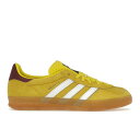 adidas アディダス レディース スニーカー 【adidas Gazelle Indoor】 サイズ US_9.5W(26.5cm) Bright Yellow Collegiate Burgundy (Women's)