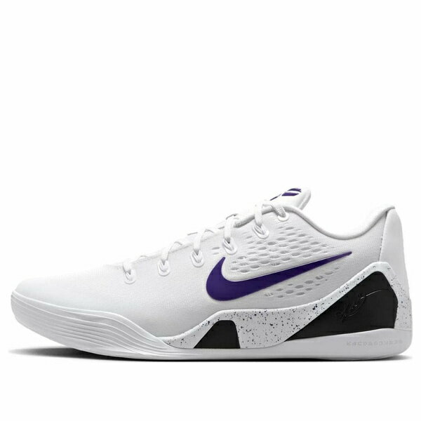 Nike ナイキ メンズ スニーカー 【Nike Kobe 9 EM Low Protro 'White Court Purple' IH1401-100】 サイズ US_M_17