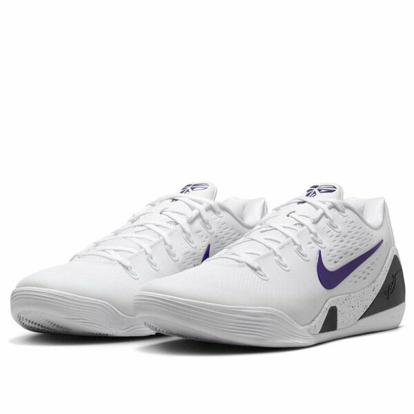 Nike ナイキ メンズ スニーカー 【Nike Kobe 9 EM Low Protro 'White Court Purple' IH1401-100】 サイズ US_M_17