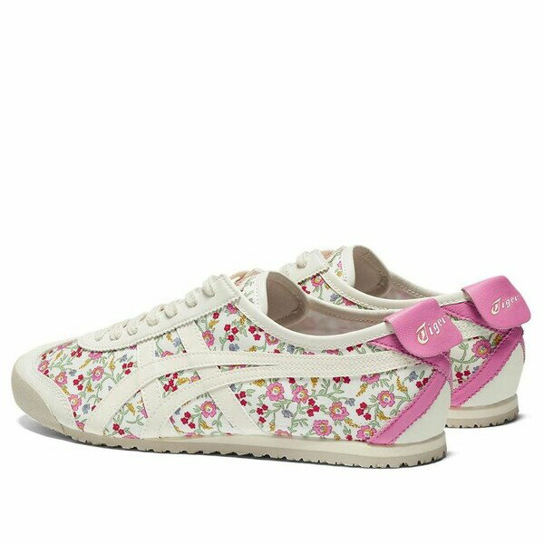 Onitsuka Tiger オニツカタイガー メンズ スニーカー 【Onitsuka Tiger Mexico 66 'Cream Pink Floral' 1183C392-101】 サイズ US_7.5(25.5cm)