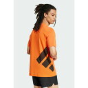 アディダス テレックス メンズ バスケットボール スポーツ TEE - Sports T-shirt - semi impact orange