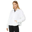 ラメイド レディース パーカー・スウェットシャツ アウター Bello Plush Modal Fleece 1/2 Zip White