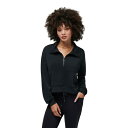 トラビスマヒュー レディース パーカー・スウェットシャツ アウター Skyloft Soft 1/2 Zip Black