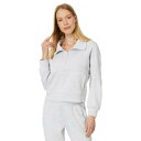 トラビスマヒュー レディース パーカー・スウェットシャツ アウター Skyloft Soft 1/2 Zip Heather Light Grey