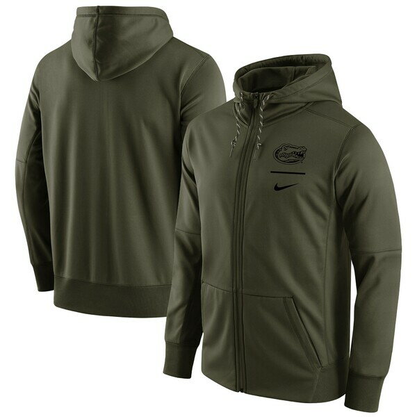 ナイキ メンズ パーカー・スウェットシャツ アウター Florida Gators Nike Tonal Logo Stack Performan..