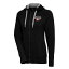 ƥ ǥ ѡåȥ  Hickory Crawdads Antigua Women's Victory FullZip Hoodie Black