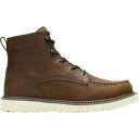 ウルヴァリン メンズ ハイキング スポーツ Trade Wedge Unlined 6in Moc-Toe Wide Boot - Men's Dark Bro...