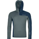 オルトボックス メンズ ジャケット&ブルゾン アウター Fleece Light Grid ZN Hooded Jacket - Men's Dark Arctic Grey