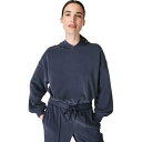 スウェッティベティ レディース パーカー・スウェットシャツ アウター Sand Wash Cloud Weight Crop Hoodie - Women's ...
