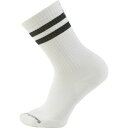 スマートウール メンズ 靴下 アンダーウェア Everyday Athletic Striped Crew Sock White