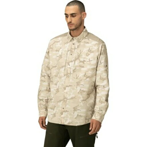 ノローナ メンズ シャツ トップス Femund Light Shirt - Men's Beige Camo ノローナ メンズ シャツ トップス Femund Light Shirt - Men's Beige Camo