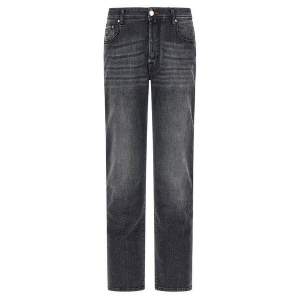 ヤコブ コーエン メンズ デニムパンツ ボトムス 'bard' Jeans Gray