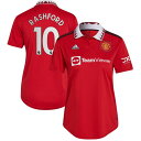 アディダス レディース ユニフォーム トップス Marcus Rashford Manchester United adidas Women 039 s 2022/23 Home Replica Player Jersey Red