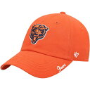 tH[eB[Zu fB[X Xq ANZT[ Chicago Bears '47 Women's Miata Clean Up Secondary Adjustable Hat Orange