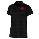 アンティグア レディース ポロシャツ トップス Buffalo Bills Antigua Women's Throwback Logo Compass Polo Black