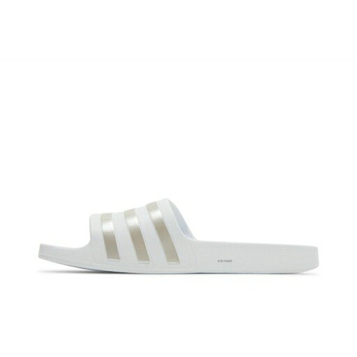 adidas アディダス メンズ スニーカー 【Adilette Aqua Slides 'White Platinum Metallic'】 サイズ US_M_13