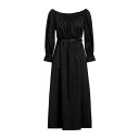 yz AbVATeB fB[X s[X gbvX Midi dresses Black