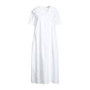 【送料無料】 アントネリ レディース ワンピース トップス Midi dresses White