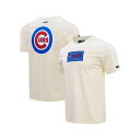 プロスタンダード メンズ シャツ トップス Men's Cream Chicago Cubs Club Member Badge T-Shirt Cream