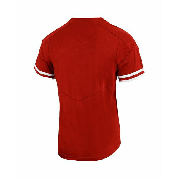 ナイキ メンズ シャツ トップス Men's Crimson Washington State Cougars Replica Vapor Elite Two-Button Baseball Jersey Crimson