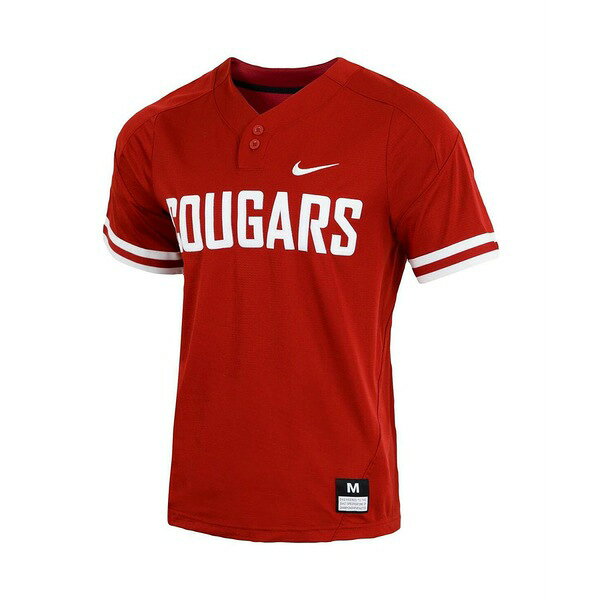 ナイキ メンズ シャツ トップス Men's Crimson Washington State Cougars Replica Vapor Elite Two-Button Baseball Jersey Crimson