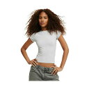 コットンオン レディース カットソー トップス Women's All Day Crew Tee Grey marle(4)