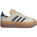 adidas アディダス レディース スニーカー 【adidas Gazelle Bold Cream Night Indigo (Women's)】 サイズ US_9(26.0cm) Cream White/Night Indigo(4)