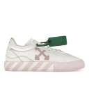 OFF-WHITE オフホワイト レディース スニーカー 【OFF-WHITE Vulcanized Canvas Low White Pink (Women'...