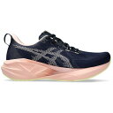 ASICS アシックス レディース スニーカー 【ASICS Novablast 5 Midnight Breeze Peach (Women's)】 サイズ US_9(26.0cm) Midnight/Breeze(4)