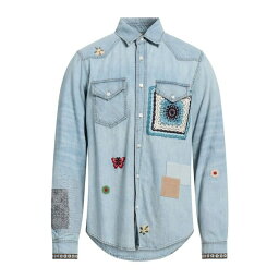 【送料無料】 アミリ メンズ シャツ トップス Denim shirts Blue