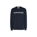 【送料無料】 カルバンクライン メンズ パーカー・スウェットシャツ アウター Sweatshirts Midnight blue