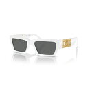 ヴェルサーチ レディース サングラス&アイウェア アクセサリー Unisex Sunglasses VE4459 White