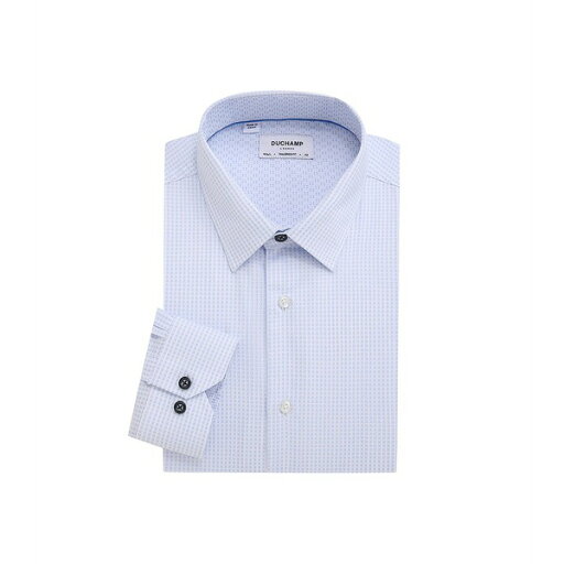 デュシャン メンズ シャツ トップス Men's Neat Dress Shirt Blue デュシャン メンズ シャツ トップス Men's Neat Dress Shirt Blue