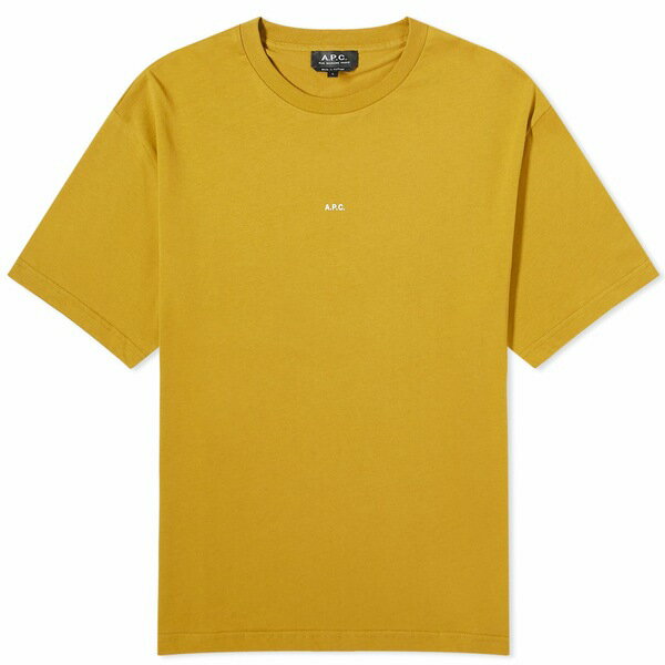 ڡ  T ȥåץ A.P.C. Kyle Logo T-Shirt Orange