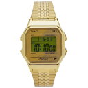 ^CbNX Y rv ANZT[ Timex Archive Timex T80 Digital Watch Gold