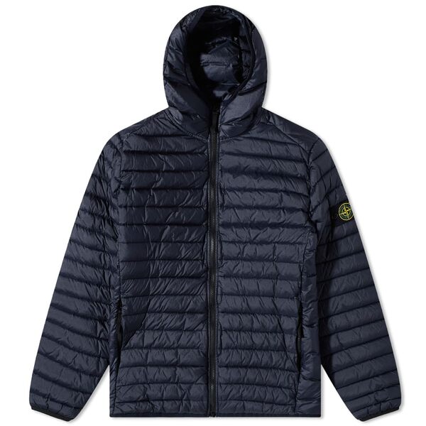 ストーンアイランド ストーンアイランド メンズ ジャケット＆ブルゾン アウター Stone Island Lightweight Hooded Down Jacket Blue