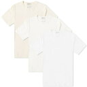 メゾン・マルタン・マルジェラ マルタンマルジェラ メンズ Tシャツ トップス Maison Margiela Classic T-Shirt - 3 Pack White