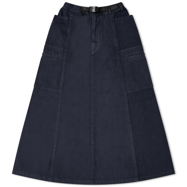 グラミチ グラミチ レディース スカート ボトムス Gramicci Voyager Maxi Skirt Blue