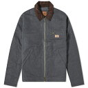 ディッキーズ メンズ ジャケット＆ブルゾン アウター Dickies Lucas Waxed Zip Jacket Grey