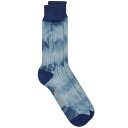 CGV[ Y C A_[EFA YMC Tie Dye Socks Blue