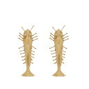 アレメ レディース ピアス＆イヤリング アクセサリー ALMAIS Banana House Lobster Earrings Gold