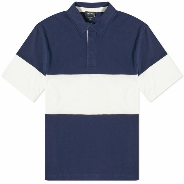 A[y[Z[ Y |Vc gbvX A.P.C. Kenneth Colourblock Polo Multi