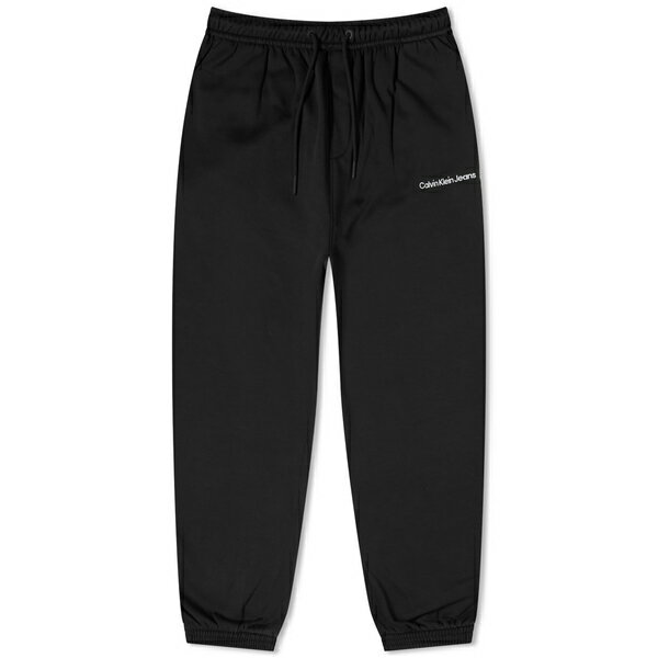 カルバンクライン メンズ カジュアルパンツ ボトムス Calvin Klein Institutional Sweat Pant Black