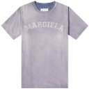 マルタンマルジェラ メンズ Tシャツ トップス Maison Margiela Colllege Logo T-Shirt Pink