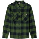 ディッキーズ ディッキーズ メンズ シャツ トップス Dickies New Sacramento Check Shirt Green