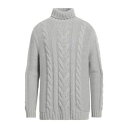 【送料無料】 フェデーリ メンズ ニット&セーター アウター Turtlenecks Grey