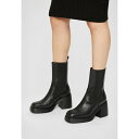 バガボンド レディース ブーツ シューズ Platform ankle boots - black